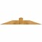 Ekena Millwork Portland Rough Sawn Timber Gable Bracket, Western Red Cedar, 60"W x 10"H x 2"D x 6"F, 4/12 Pitch GBW060X10X0206POR00RWR - alternate 1